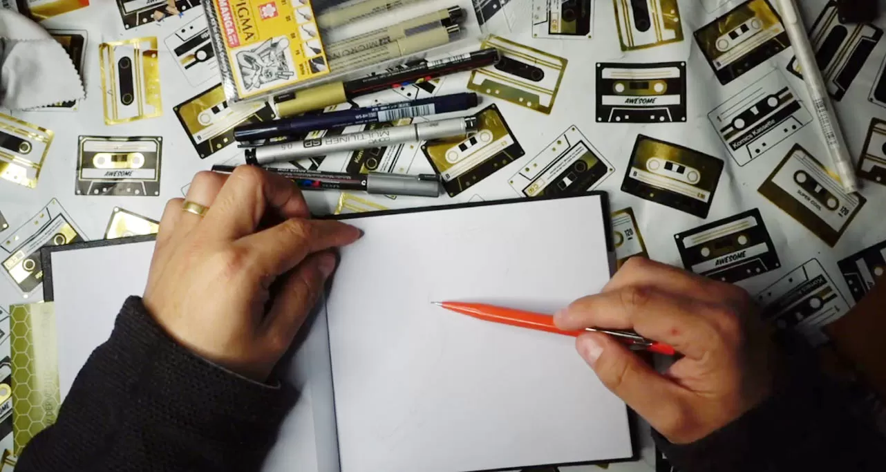 Idea ¿De dónde vienen las ideas en el dibujo? Inktober Día 03