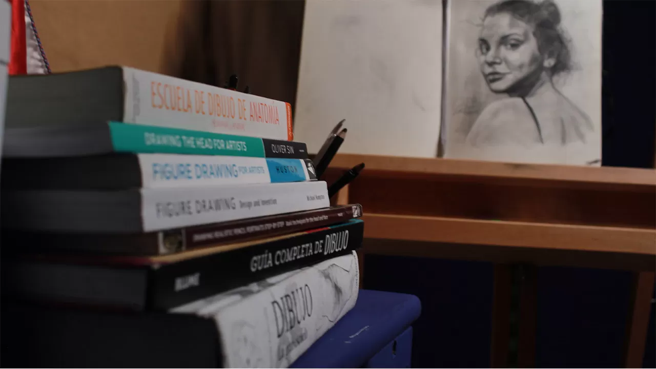 Los 7.4 Kilos de libros que todo dibujante debería adquirir